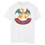 Футболка с рисунком Pokemon Charizard для мальчиков 8–20 лет Licensed Character - фото