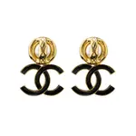 CHANEL Серьги Women's Black/Gold - фото 2