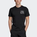 Футбольная майка мужская черная Adidas, черный - фото 3