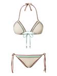 Треугольный комплект бикини TWINSET, нейтральный - фото