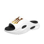 Шлепанцы унисекс Pnj, черный/белый - фото