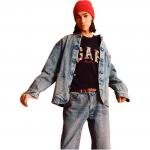 Forbidden City, Collaboration Jeans Men's Medium Washed GAP, Medium Washed - фото 8