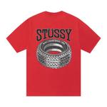 Футболка Stussy Tough Tread Tee, Cayenne - фото 2