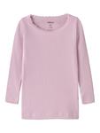 Рубашка с длинными рукавами в ароматном сиреневом цвете name it - фото