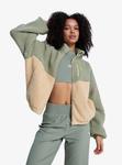 ROXY Флисовая куртка в цвете Jade - фото