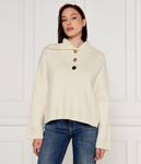 Свитер из шерсти Ba&sh BIVA Relaxed fit, экрю - фото