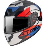 Модульный шлем MT Helmets Atom SV W17, белый - фото