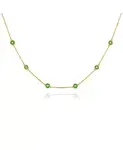 Ожерелье Petit Bubble зеленого цвета Anna Zuckerman, green - фото