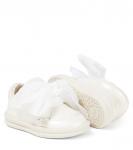 Кожаные кроссовки Baby Brookli Donsje, Off White Metallic Leather - фото 5