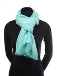 Шарф collezione alessandro, зеленый - фото 2