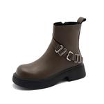 Ботильоны женские Ouumeis, черный - фото 5