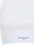 Топ в рубчик с логотипом Givenchy, белый - фото 3