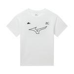 Детская футболка Mizuno, белая - фото 2