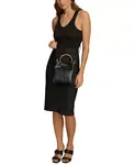 Сумка Lawrence Top Handle Bucket Donna Karan New York, черный - фото 10