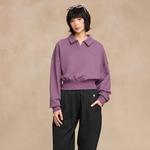 Свитшот женский Champion, plum фиолетовый - фото 9