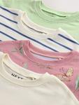 Рубашка Next, Light Beige/Mint/Dusky Pink/Natural White - фото 8