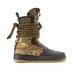 Кроссовки x realtree sf air force 1 hi Nike, черный - фото 2