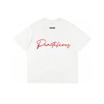 Футболка унисекс PUNCTILIOUS, белая (красная) - фото 2