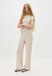 Брюки PULL&BEAR Trousers, Beige - фото 4
