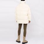 Пуховик женский Bottega Veneta, желтый - фото 3