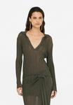 Джемпер LIU JO Jumper, Olive - фото