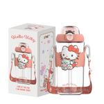 Чашка пластиковая Hello Kitty 650 мл Sanrio, My Melody Water Cup+Sticker 1 Pc - фото 4