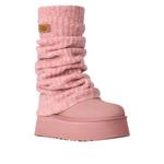 Ботинки (WMNS) UGG Classic Mini Dipper Legwarmer Boot 'Pink Dawn' - фото 2