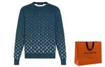 Свитер мужской Louis Vuitton, синий - фото 7