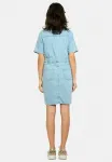 Короткое джинсовое платье Lolaliza, Blue Bleached - фото 3