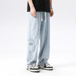 Джинсы унисекс Dnnnnx, желтый - фото 12