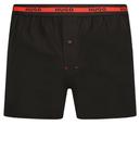 Боксеры мужские Hugo Bodywear хлопковые на пуговицах 2 шт, черный - фото 4