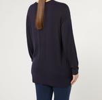 Пуловер VISCHIO Marina Rinaldi, темно-синий - фото 2