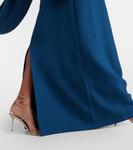 Платье Салли из крепа с декором Safiyaa, Peacock With Multi-Brights - фото 5