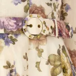 Zimmermann Белое платье с длинными рукавами FW23 - фото 6