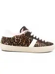 Кроссовки Hill Low с леопардовым принтом D.A.T.E., коричневый - фото