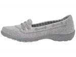 Топсайдеры женские SKECHERS Breathe-Easy - Good Influence текстильные, серый - фото 3