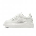 Кроссовки PT'SON Skateboarding Shoes Women's Low-top, белый/черный - фото 24