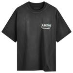 Футболка большого размера Sunny Place Amiri, черный - фото