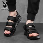 Пляжные сандалии мужские Playboy, хаки - фото 33