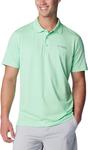 Columbia мужская поло Skiff Cast, Ocean Mint - фото