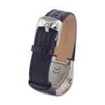 Черные кожаные часы Chronotech, черный - фото 2