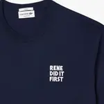 Футболка с принтом логотипа LACOSTE, синий - фото 6