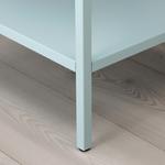 Шкаф со стеклянной дверью IKEA, 42x37x155 см, цвет light turquoise - фото 4