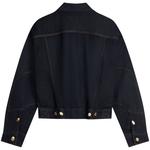 Джинсовая куртка женская Calvin Klein, черный - фото 3