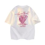 Футболка унисекс из хлопка, цвет вересково-серый - фото 2