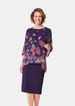 Платье GOLDNER, цвет amethyst/gemustert - фото
