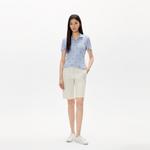 Женская поло Tommy Hilfiger, синий - фото 7