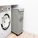 Корзина для белья Dunedesign, 66x21,5 см, серый - фото 2