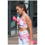 Спортивный бюстгальтер Otso, розовый - фото 3