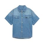 Детская джинсовая рубашка Lee, светло-голубой - фото